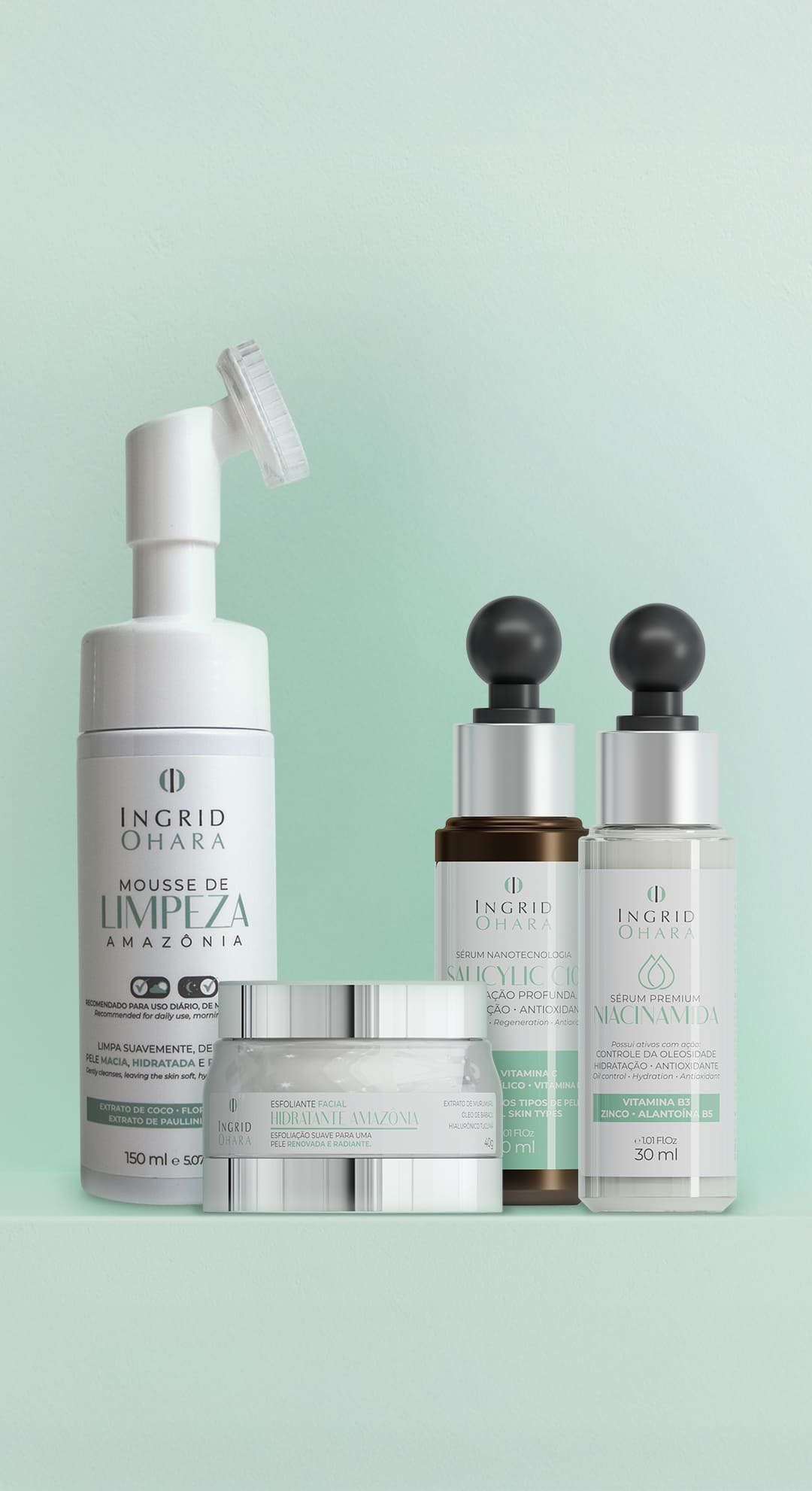 Kit Clareia &amp; Renova - Manchas, Foliculite e Textura Uniforme