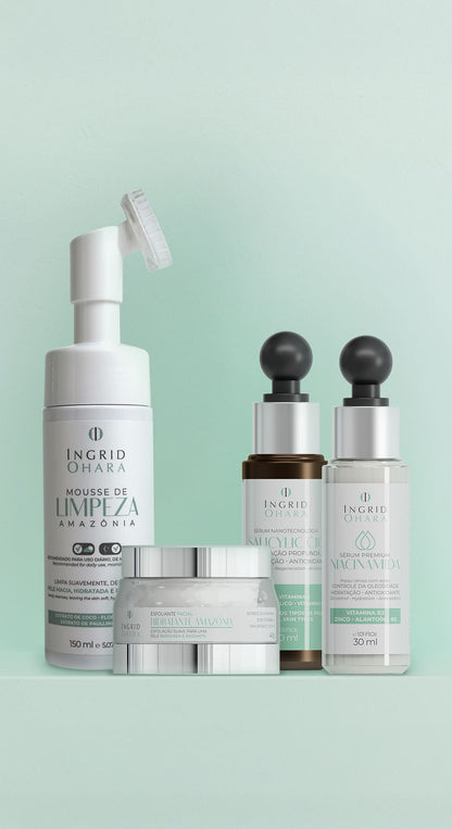 Kit Clareia &amp; Renova - Manchas, Foliculite e Textura Uniforme