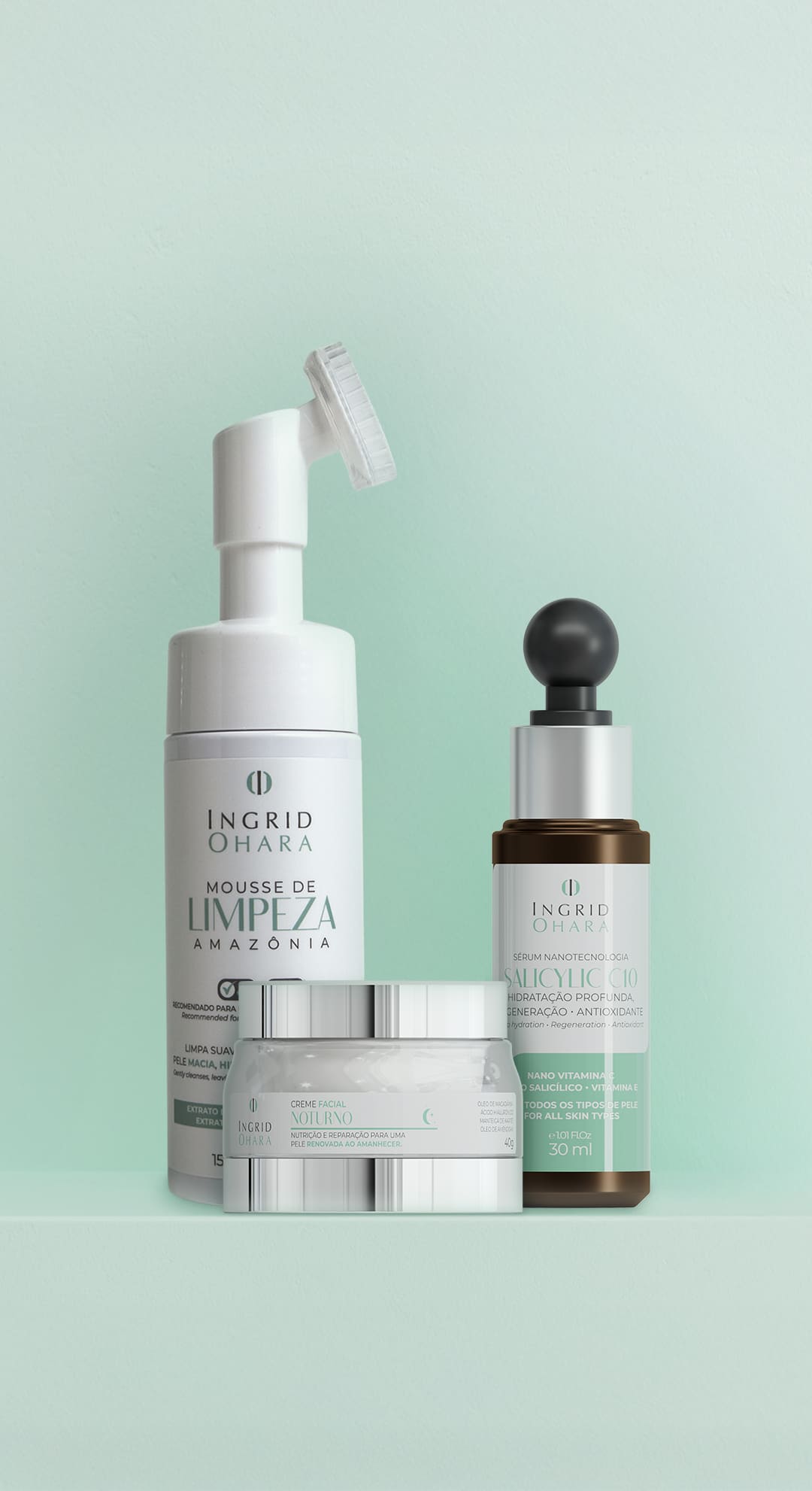 Kit Luminescência Vitamina C - Hidratação Noturna, Renovação Celular e Defesa Anti-Idade