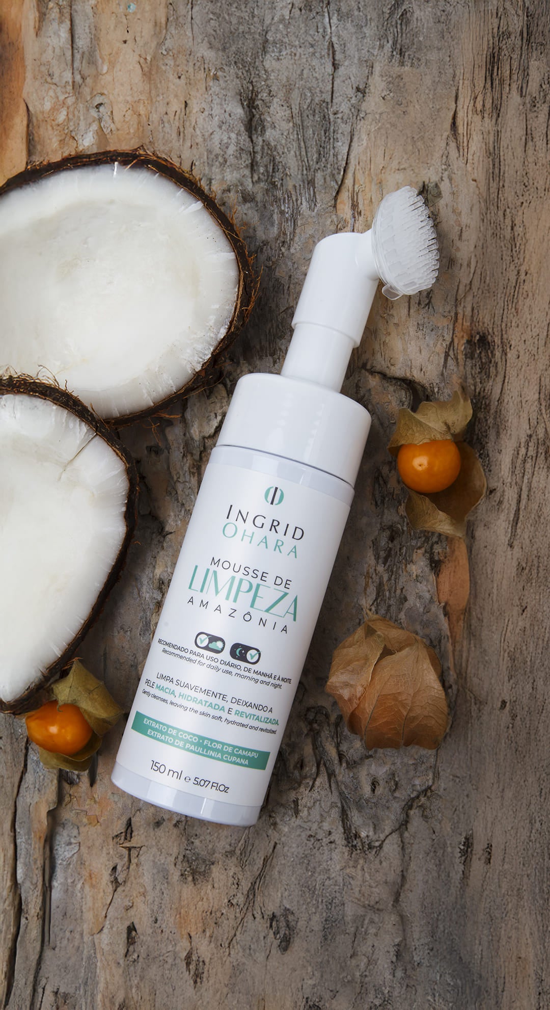 Mousse de Limpeza Facial Amazônia