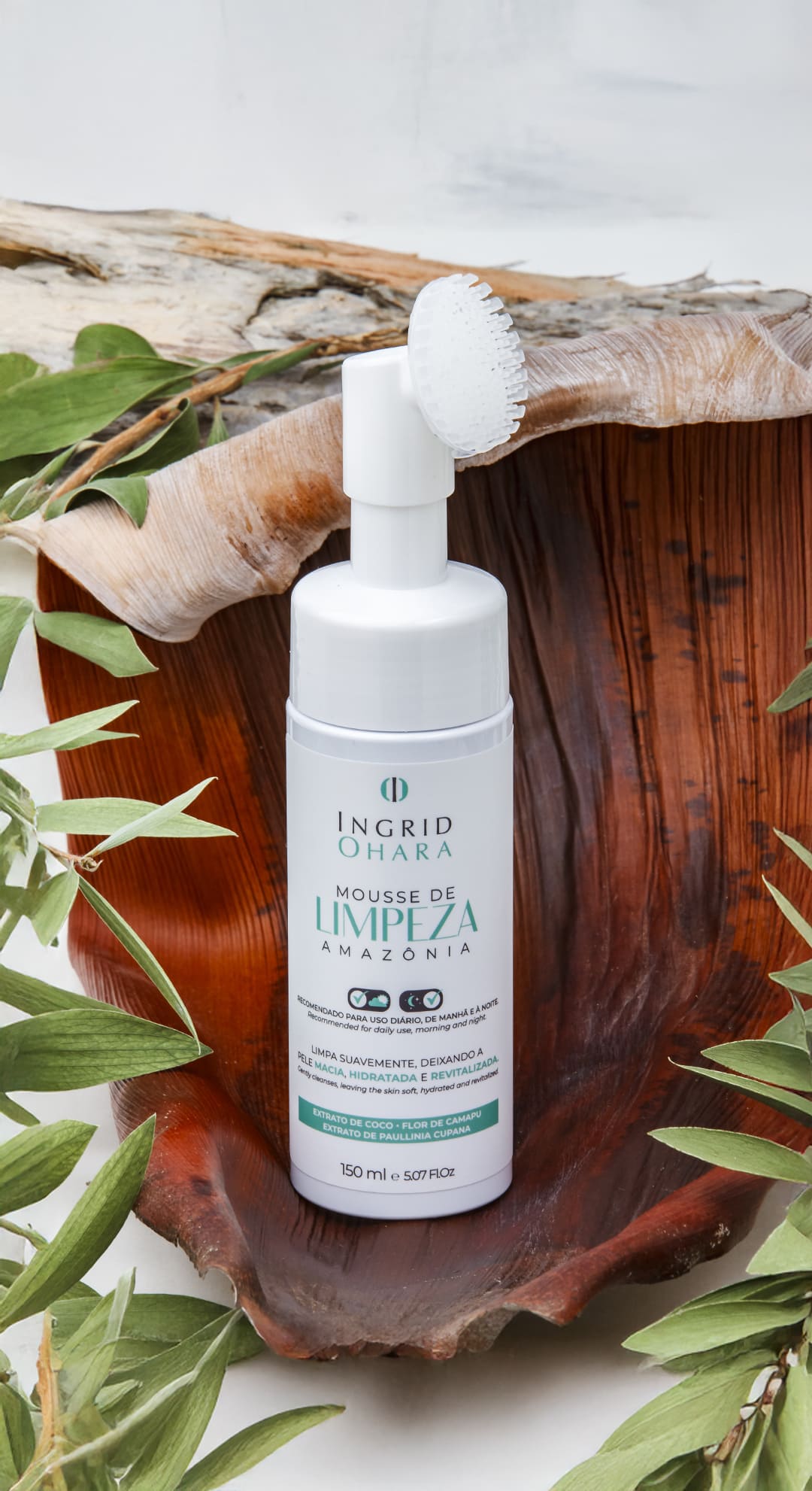Mousse de Limpeza Facial Amazônia