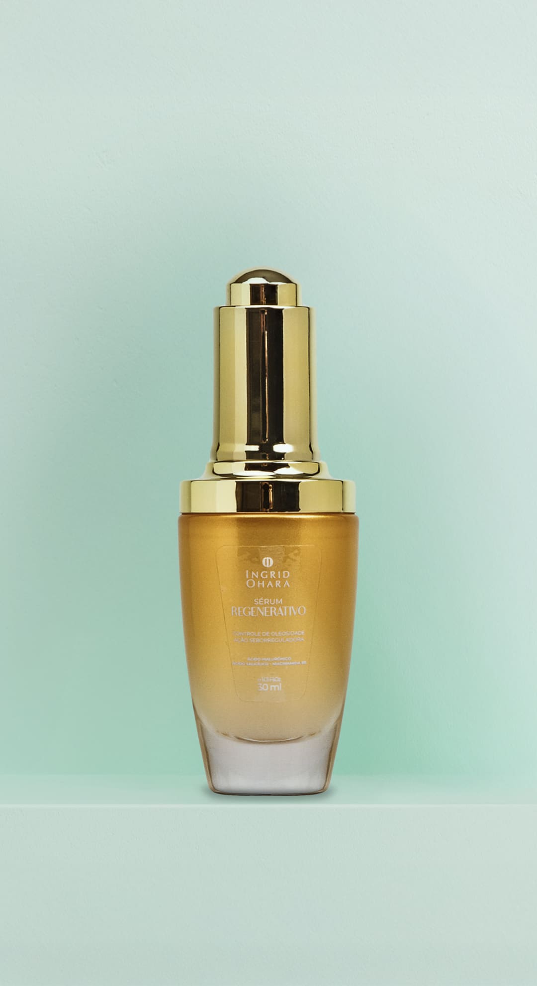 Sérum Facial Regenerativo Premium Ácido Hialuronico e Antiacne