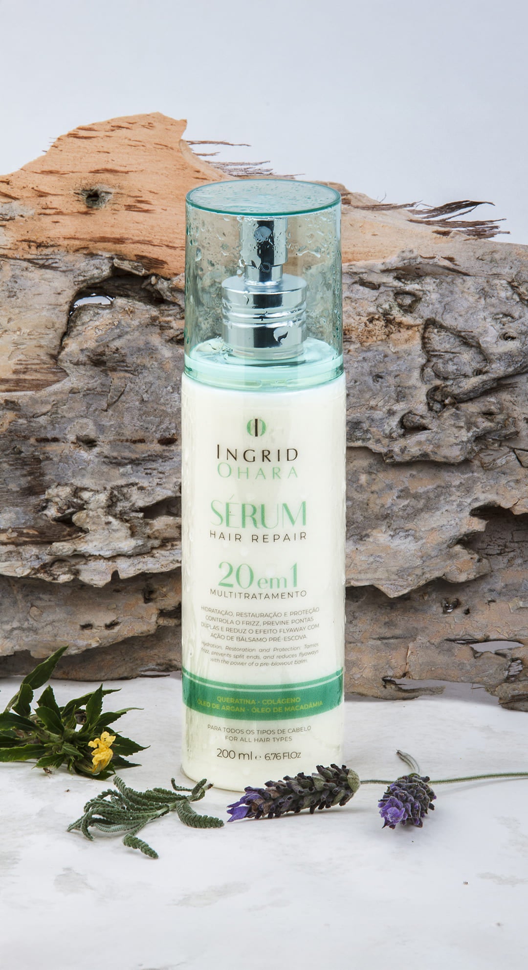 Sérum Hair Repair 20 em 1 Multibenefícios