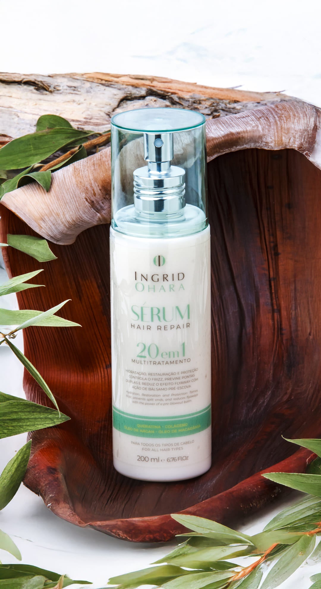 Sérum Hair Repair 20 em 1 Multibenefícios