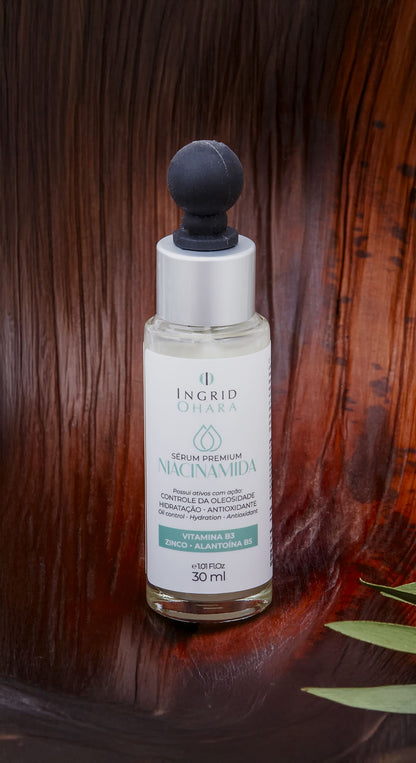 Sérum Revitalizante Niacinamida Vitamina B3 + Zinco, Cobre, Magnésio, Manganês